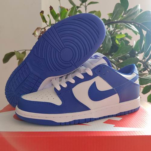 Cheap Nike Dunk Shoes Wholesale Men and Women White Blue-143